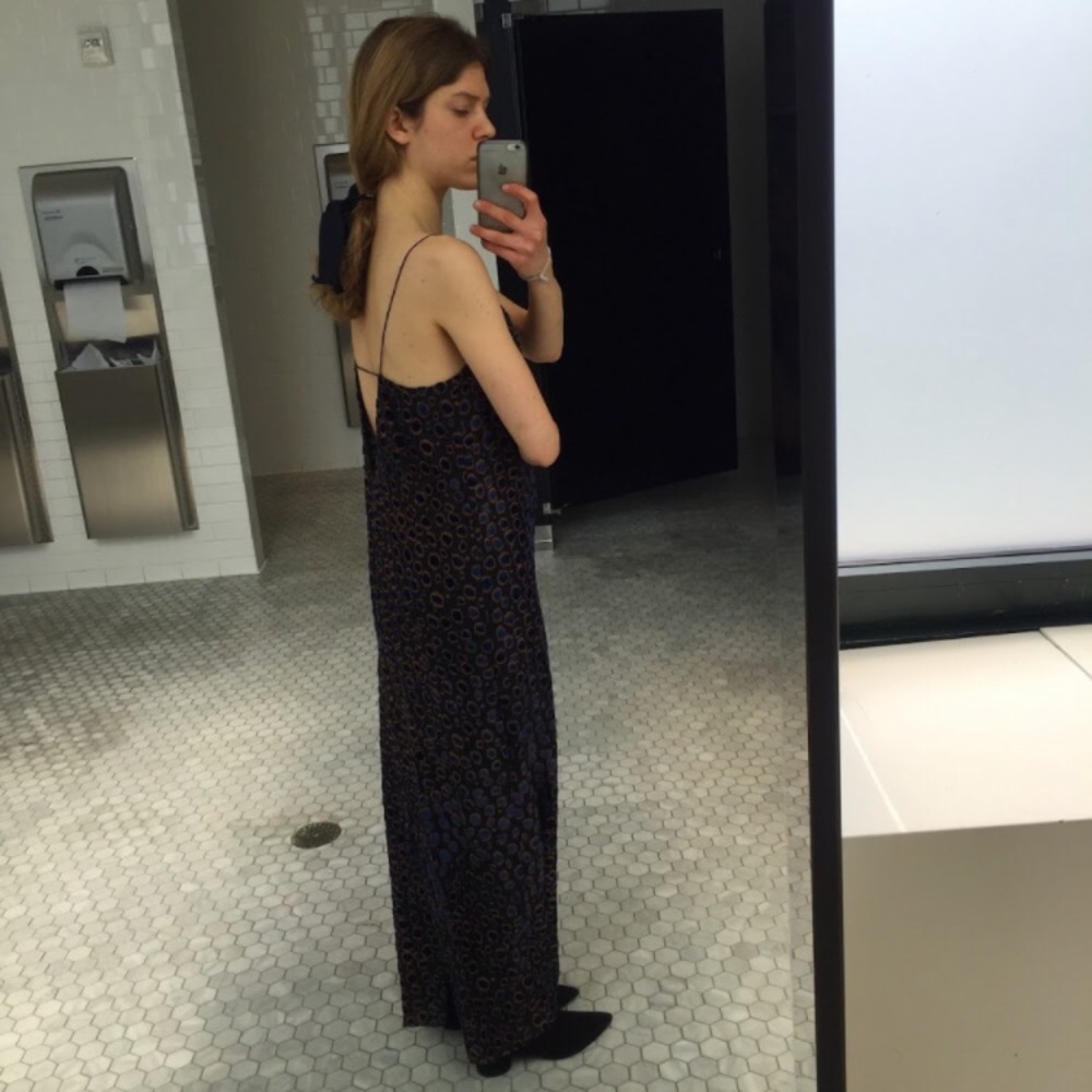 ❌ Sold ❌ & Other Stories Velvet Burnout Maxi Dress